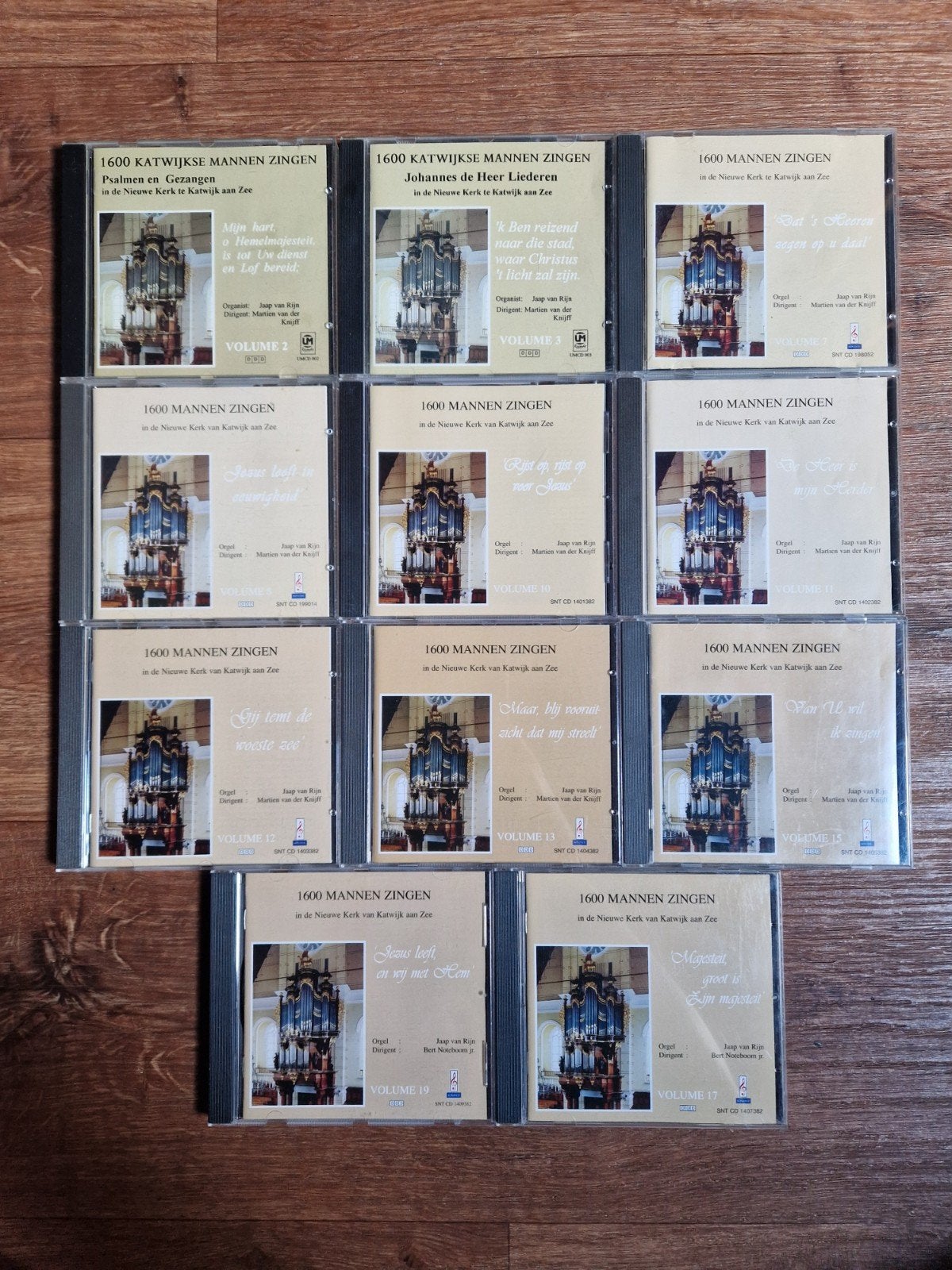 Set Mannenzang Katwijk 11 cd's, Cd's en Dvd's, Cd's | Religie en Gospel, Inclusief boekje, Orgel, Geestelijke liederen, Ophalen of Verzenden