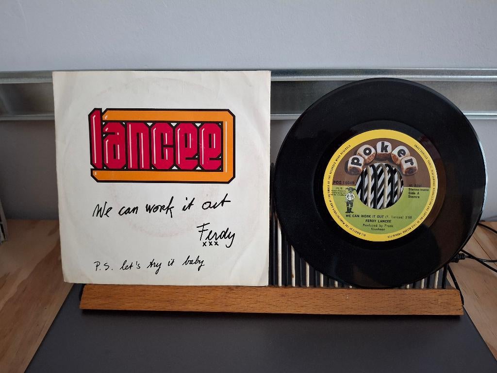 Ferdy Lancee-We can work it out(687) 2 euro vaste prijs, 7 inch, Single, Ophalen of Verzenden, Zo goed als nieuw