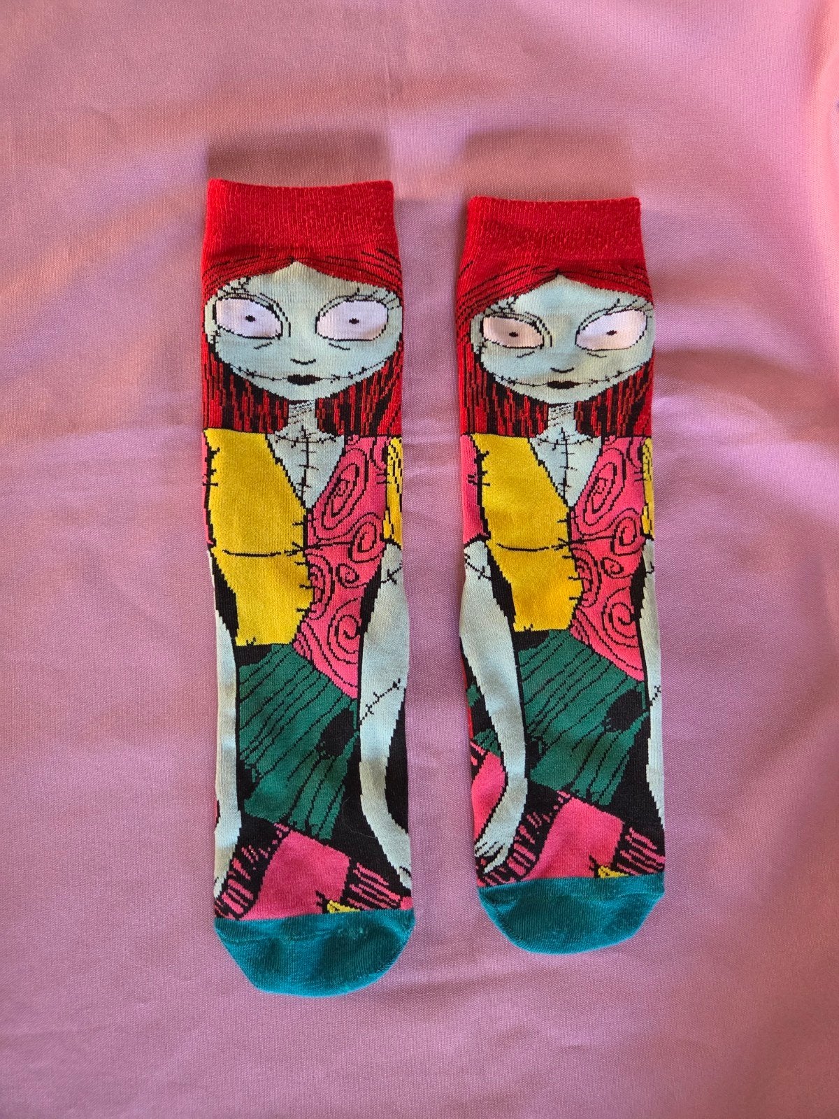 The Nightmare Before Christmas Sally sokken, Sokken en Kniesokken, Maat 35 t/m 38, Nieuw, Ophalen of Verzenden