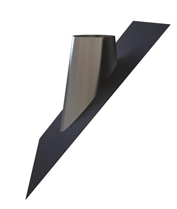 Dakdoorvoer houtkachel met loodvervanger (nieuw), Huis en Inrichting, Kachels, Nieuw, Vrijstaand, Houtkachel, Hout, Ophalen