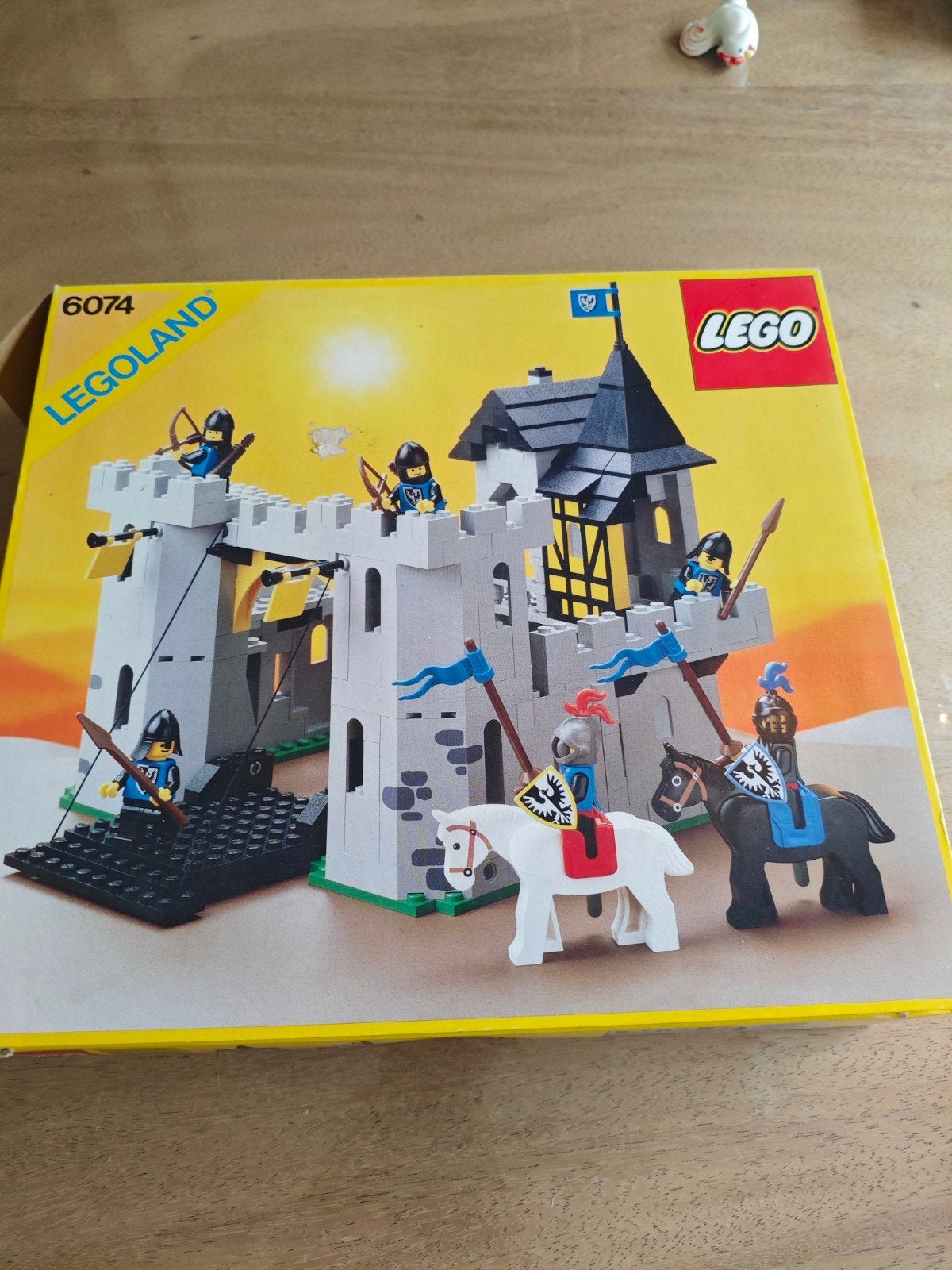 Lego 6074 Black Falcons Fortress met doos!, Kinderen en Baby's, Lego, Ophalen of Verzenden, Zo goed als nieuw, Compleet