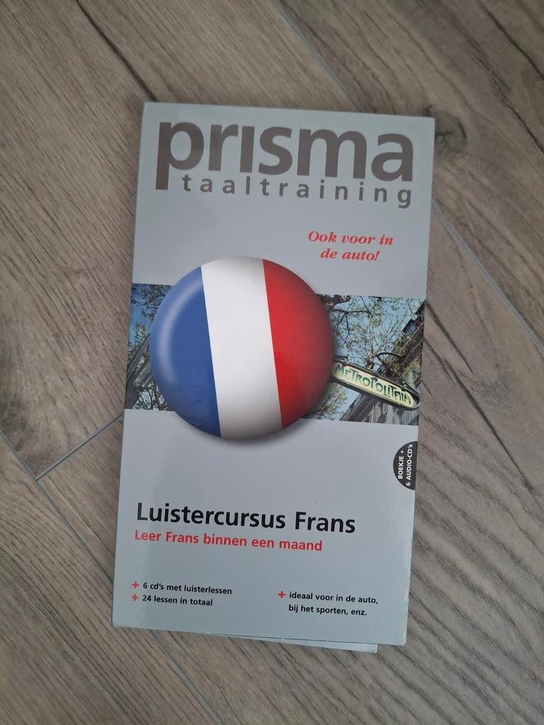 Prisma Luistercursus Frans - Leer Frans in een maand, Boeken, Ophalen of Verzenden, Zo goed als nieuw, Prisma, Non-fictie