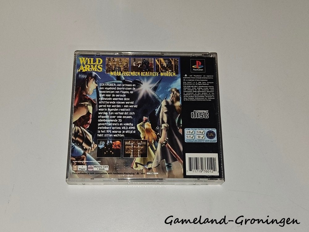 Wild Arms (PS1), Gebruikt, -, -, 1 speler
