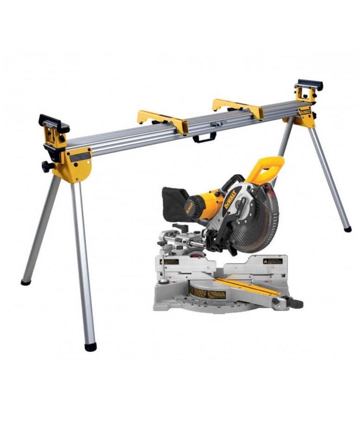 DeWalt Afkortzaag met onderstel, Doe-het-zelf en Verbouw, Gereedschap | Zaagmachines, 70 mm of meer, Ophalen of Verzenden, Zo goed als nieuw