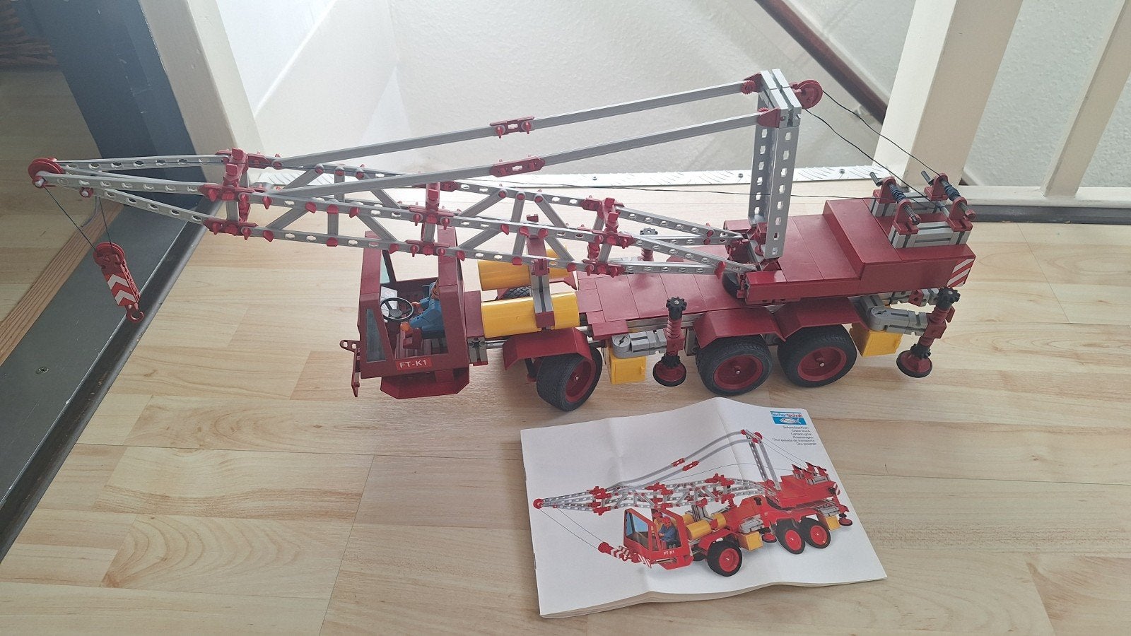 fischertechnik schwerlastkran 30468, Ophalen of Verzenden, Zo goed als nieuw