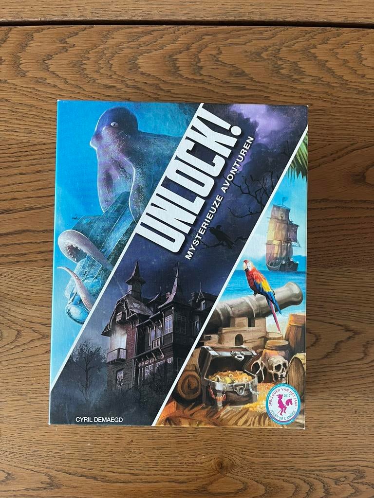 Unlock! Mysterieuze avonturen, Een of twee spelers, Ophalen of Verzenden, Zo goed als nieuw