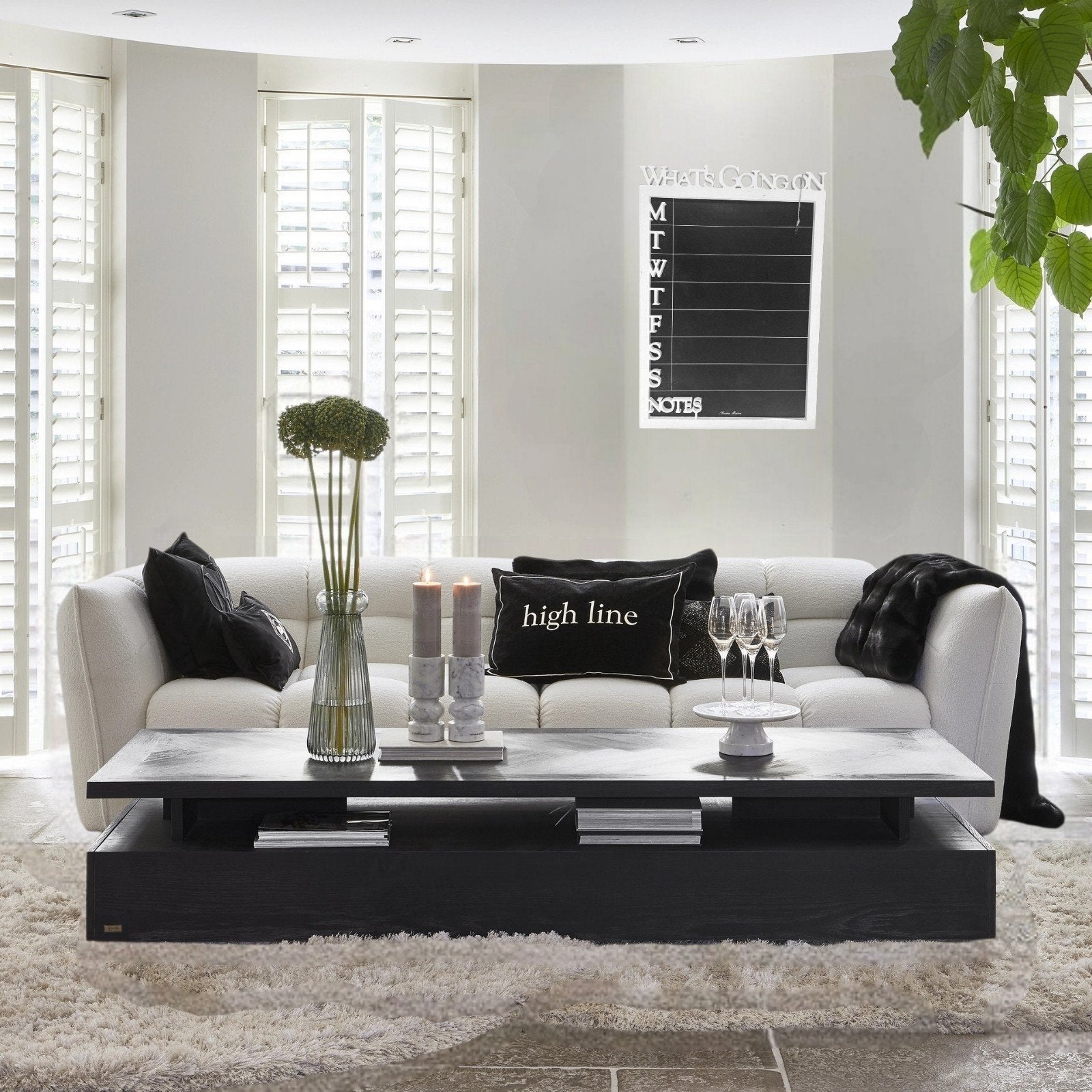 99,95€ -25% korting * rivièra maison what's going on lijst *, Ophalen, Nieuw