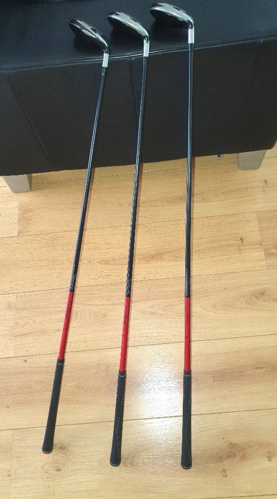 Callaway Edge R-flex set 3-4-5 hybride rechtshandig, Sport en Fitness, Golf, Ophalen of Verzenden, Gebruikt, Set, Callaway