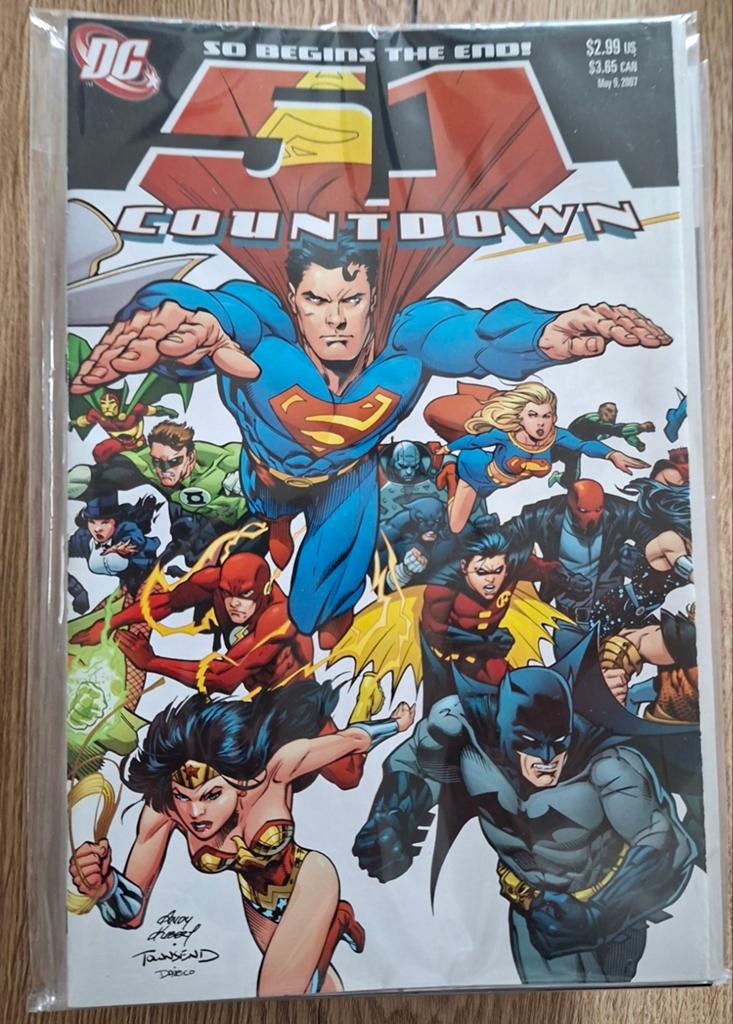 Complete serie Countdown (To Final Crisis) DC Comics, Boeken, Strips | Comics, Gelezen, Amerika, Paul Dini, Keith Giffen, Adam Beechen, Tony Bedard