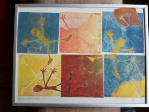 1997 yvonne zomerdijk gesign  gen  1/1 Beverwijk, Antiek en Kunst, Kunst | Etsen en Gravures, Ophalen