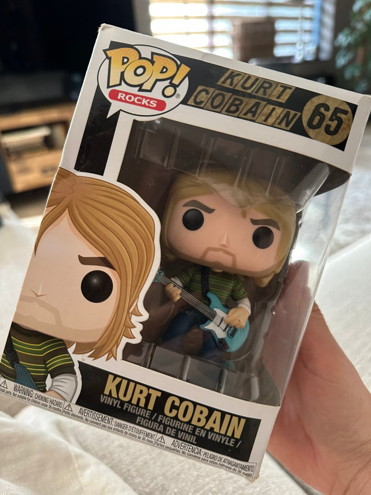 Kurt Cobain Funko Pop nummer 65, Verzenden, Zo goed als nieuw