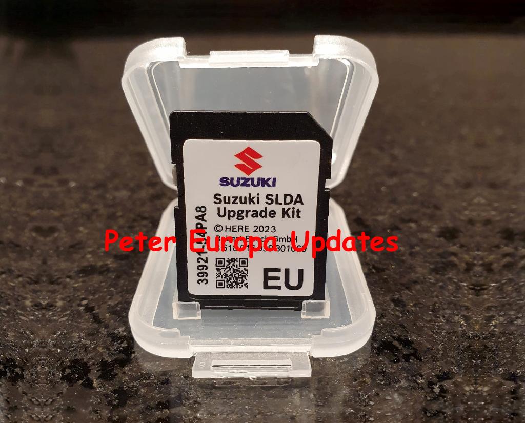 AKTIE  Suzuki SLDA/Bosch 2023/2026 Navigatie SD-kaart Eur., Computers en Software, Verzenden, Nieuw, Heel Europa, Update