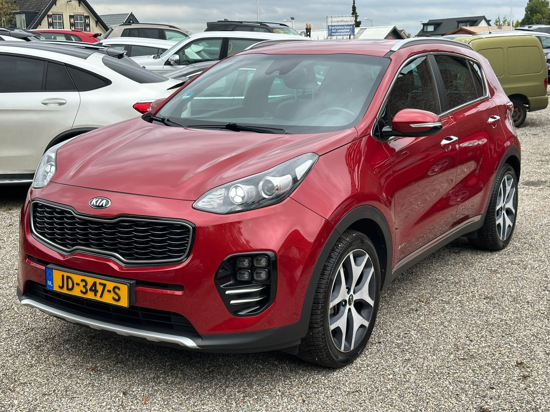 Kia Sportage 1.6 T-GDI 4WD GT-Line First Edition Camera Crui, Auto's, Gebruikt, 4 cilinders, Bedrijf, Vierwielaandrijving