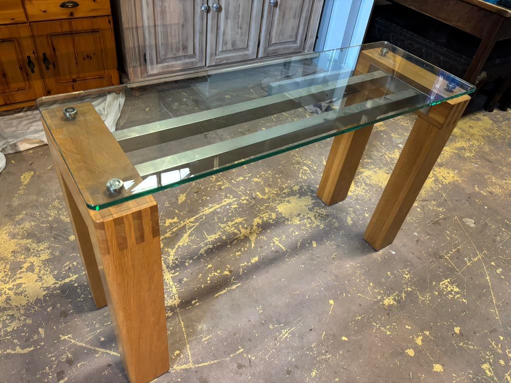 Design display tafel - 40x120x75H, Antiek en Kunst, Ophalen of Verzenden