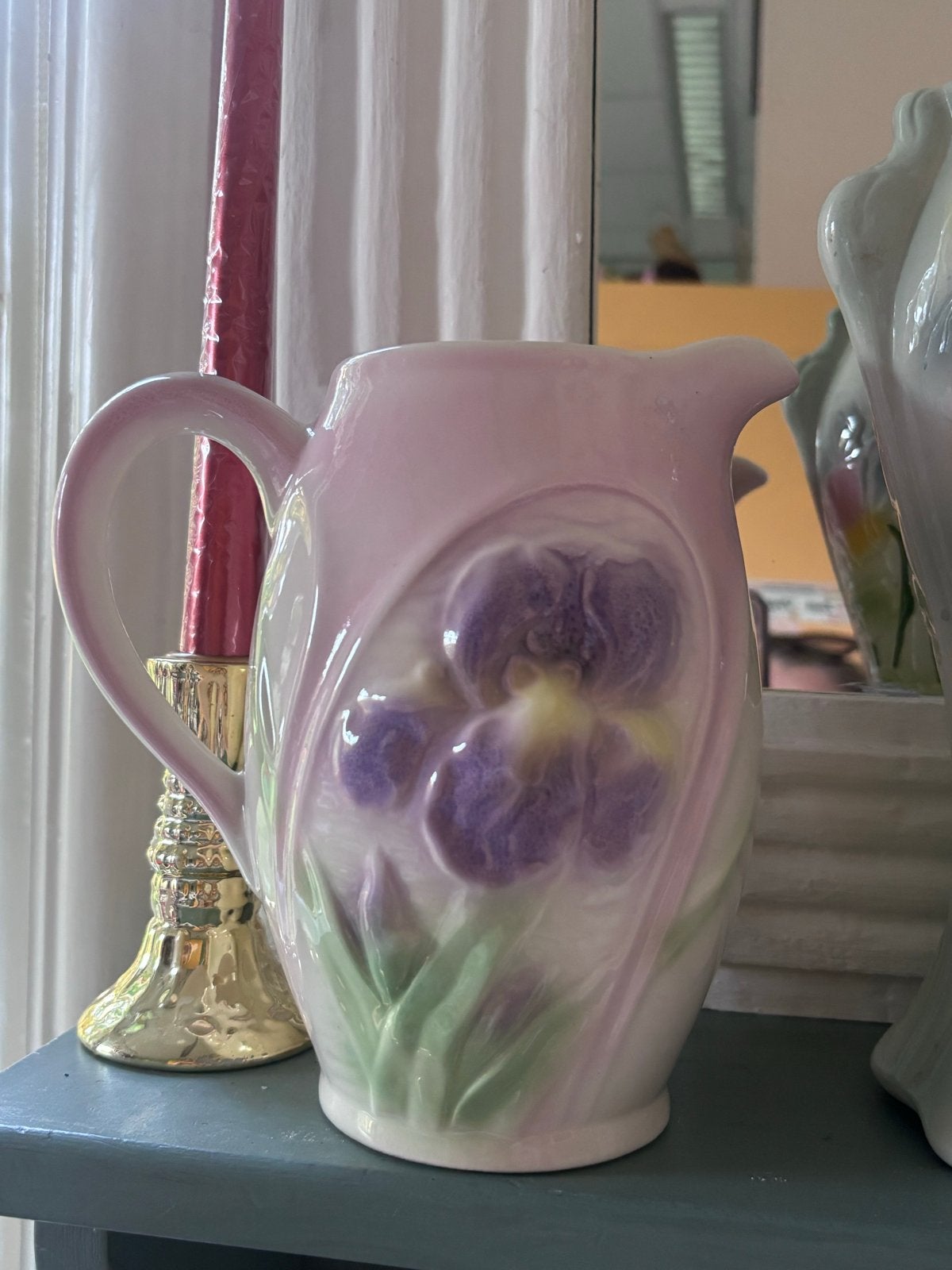 Vintage messing bureaulamp, Ophalen of Verzenden