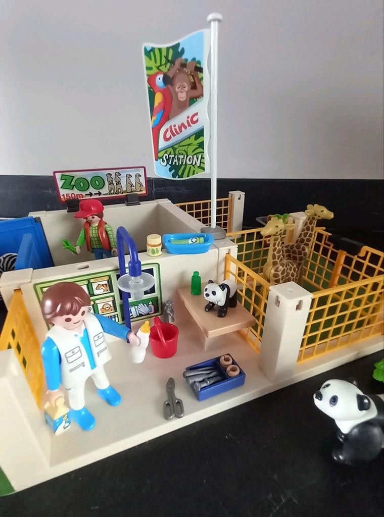 Playmobil 4009 SuperSet Dierenkliniek compleet, Ophalen of Verzenden