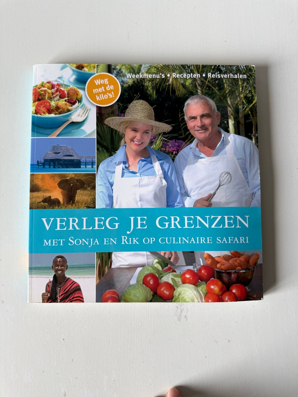 Verleg Je Grenzen: Sonja en Rik op Culinaire Safari, Boeken, Voorgerechten en Soepen, Ophalen of Verzenden, Zo goed als nieuw