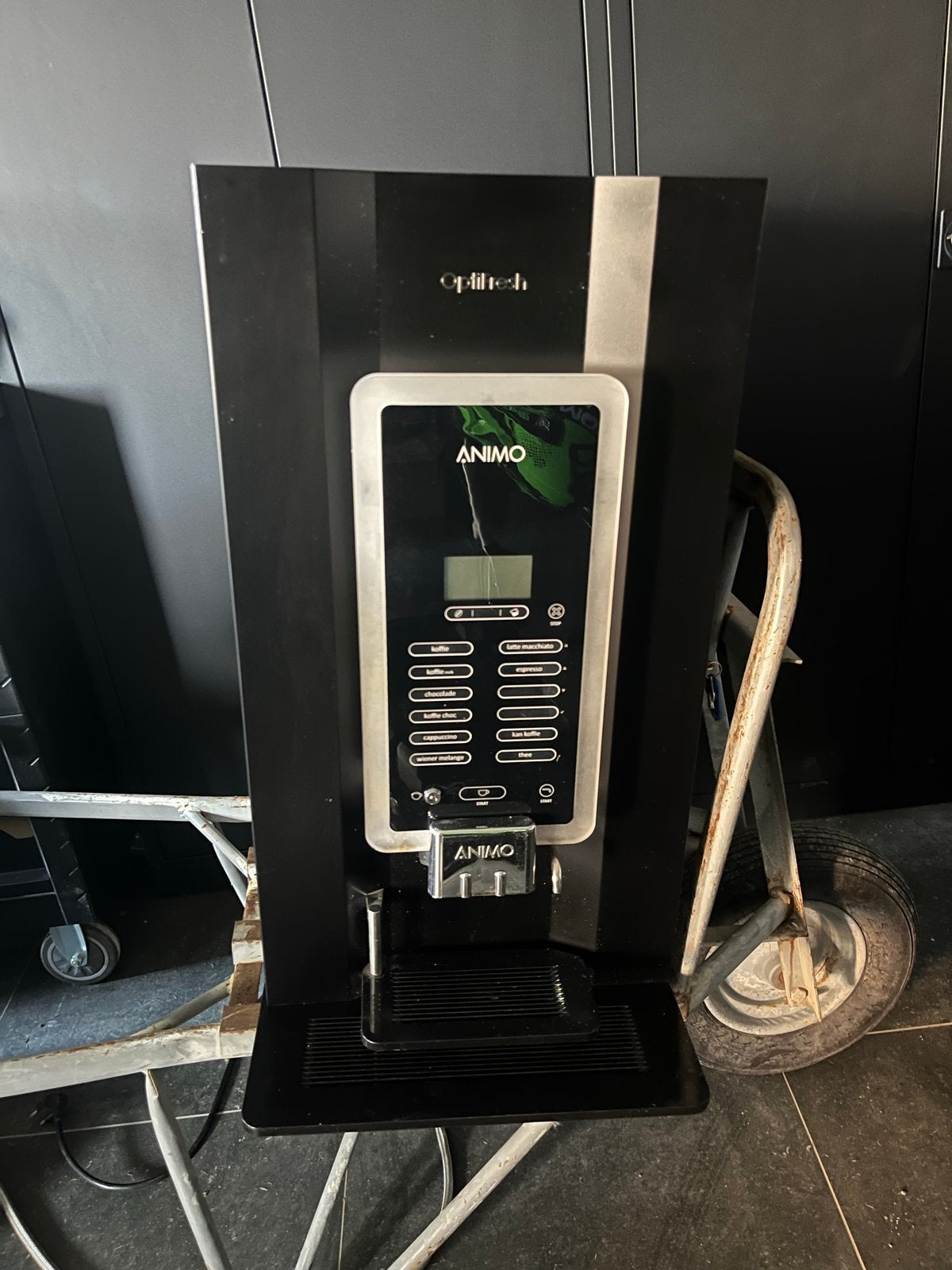 Animo OptiFresh Professionele Koffiemachine/Koffieautomaat, Ophalen, Gebruikt, Overige typen, 10 kopjes of meer