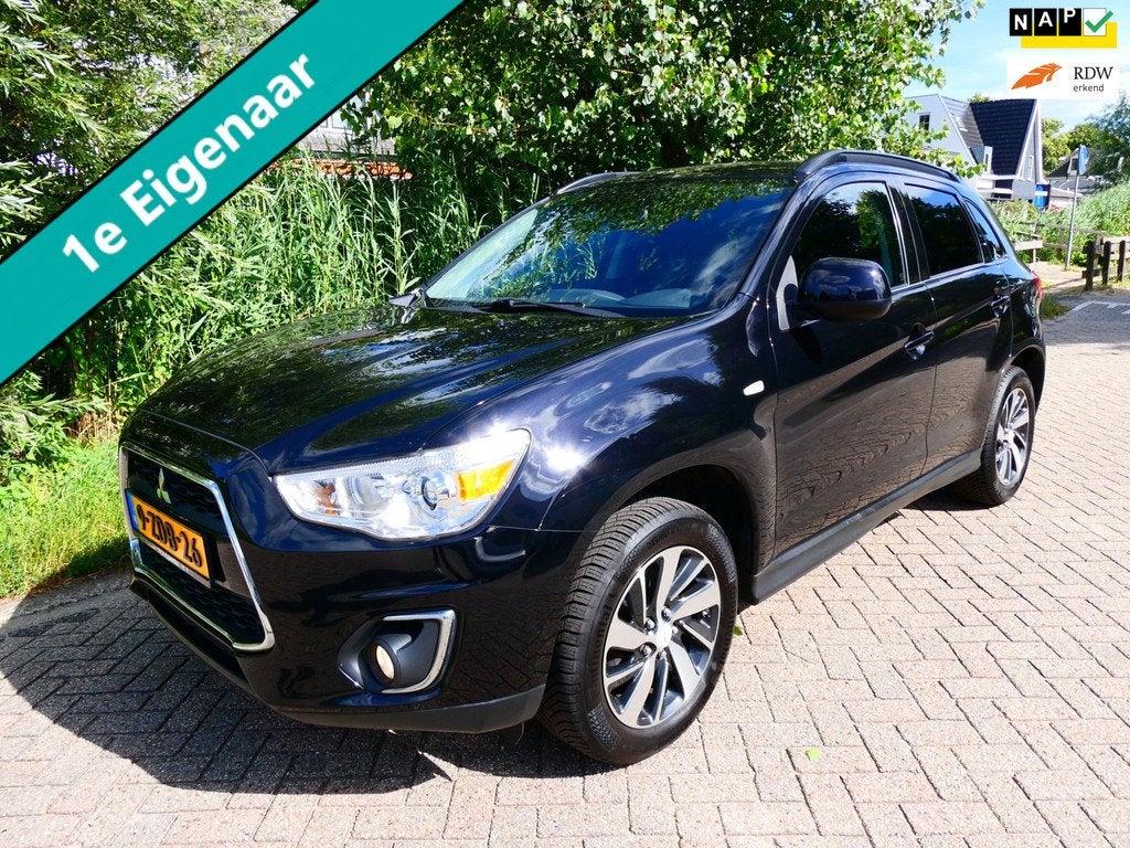 Mitsubishi ASX 1.6 Invite+ 1e eig. Clima Cruise Keyless Hist, Voorwielaandrijving, Euro 5, Stof, Gebruikt