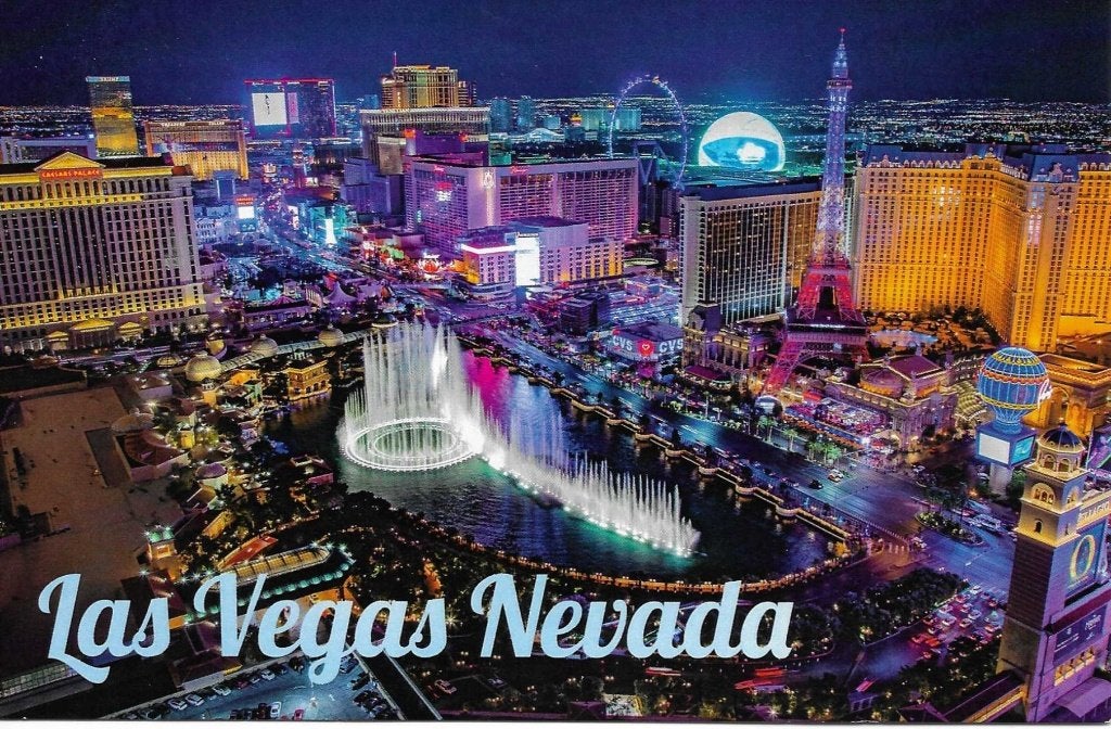 U.S.A.- -Las Vegas., Ophalen of Verzenden, 1980 tot heden, Ongelopen, Buiten Europa