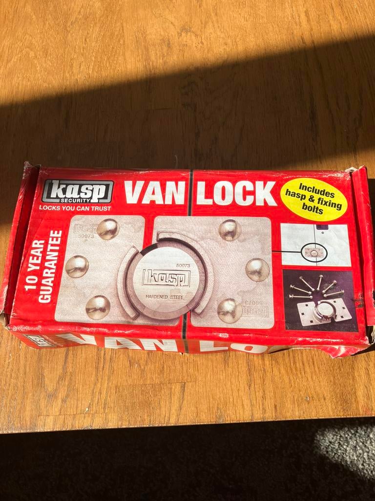 Stevig slot van lock, Ophalen of Verzenden, Nieuw, Rvs, Slot
