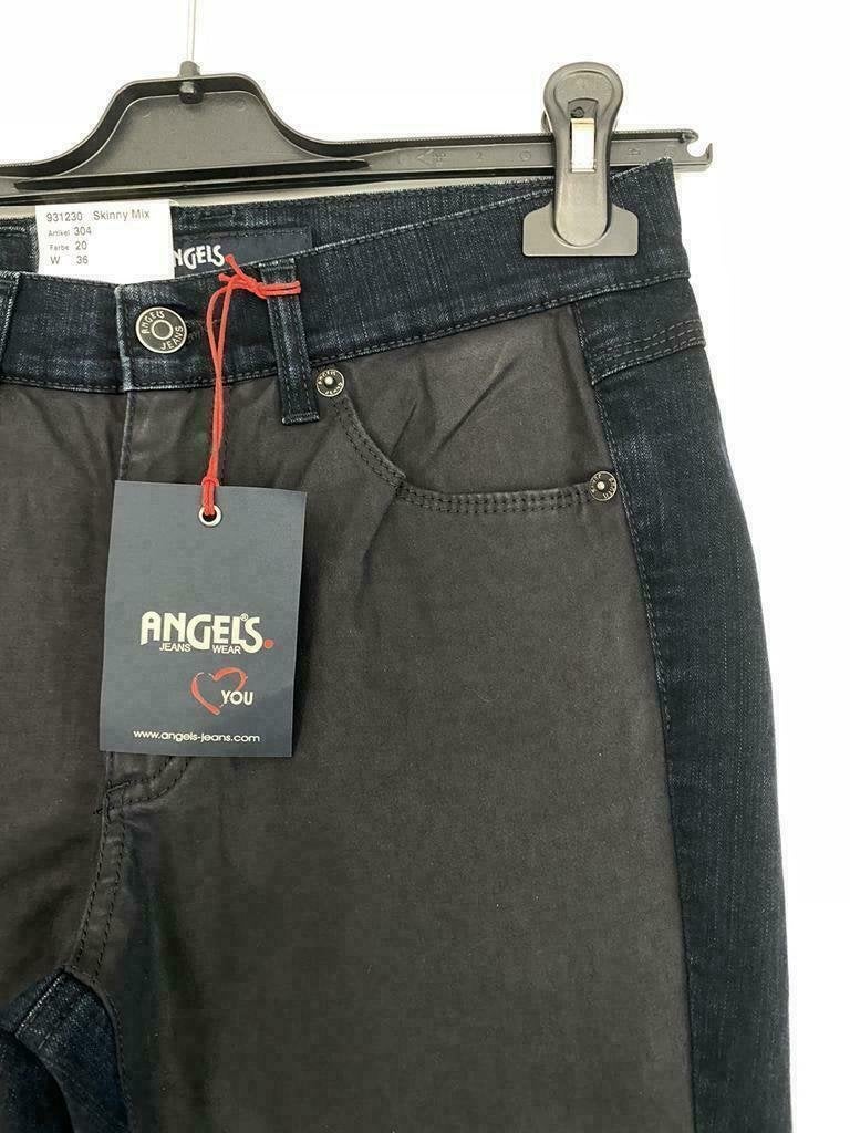 F1033 Nieuw Angels: broek maat 36=S/M jeans d-blauw, Blauw, Nieuw, Ophalen of Verzenden, W28 - W29 (confectie 36)
