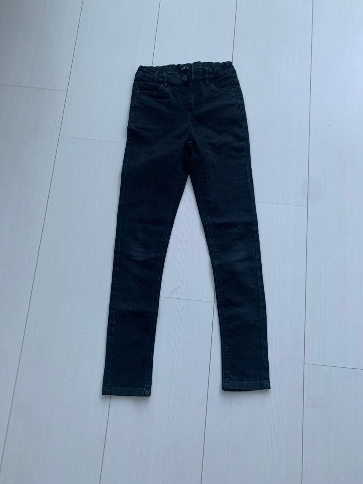 LMTD Zwarte Skinny Jeans Maat 146, Ophalen of Verzenden, Zo goed als nieuw, Jongen of Meisje, Broek