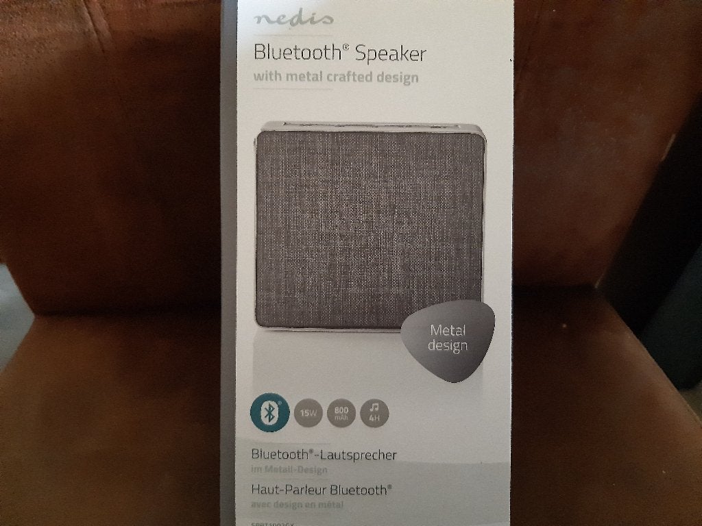 Nieuwe Nedis Bluetooth speaker, Overige merken, Overige typen, Nieuw, Ophalen of Verzenden