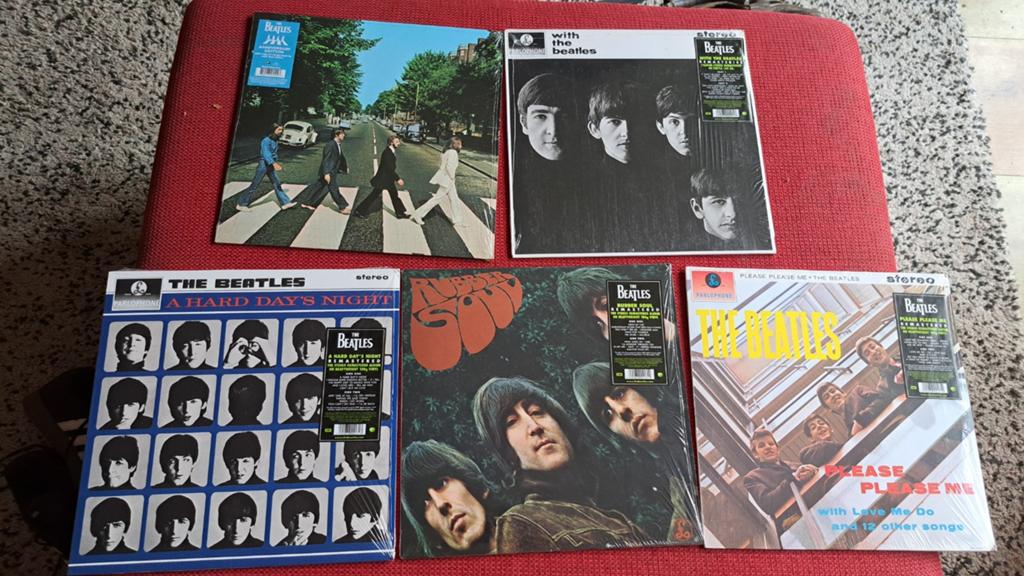 Beatles 5 zgan stereo remasters vinyl, Cd's en Dvd's, Ophalen of Verzenden, Zo goed als nieuw, Overige formaten