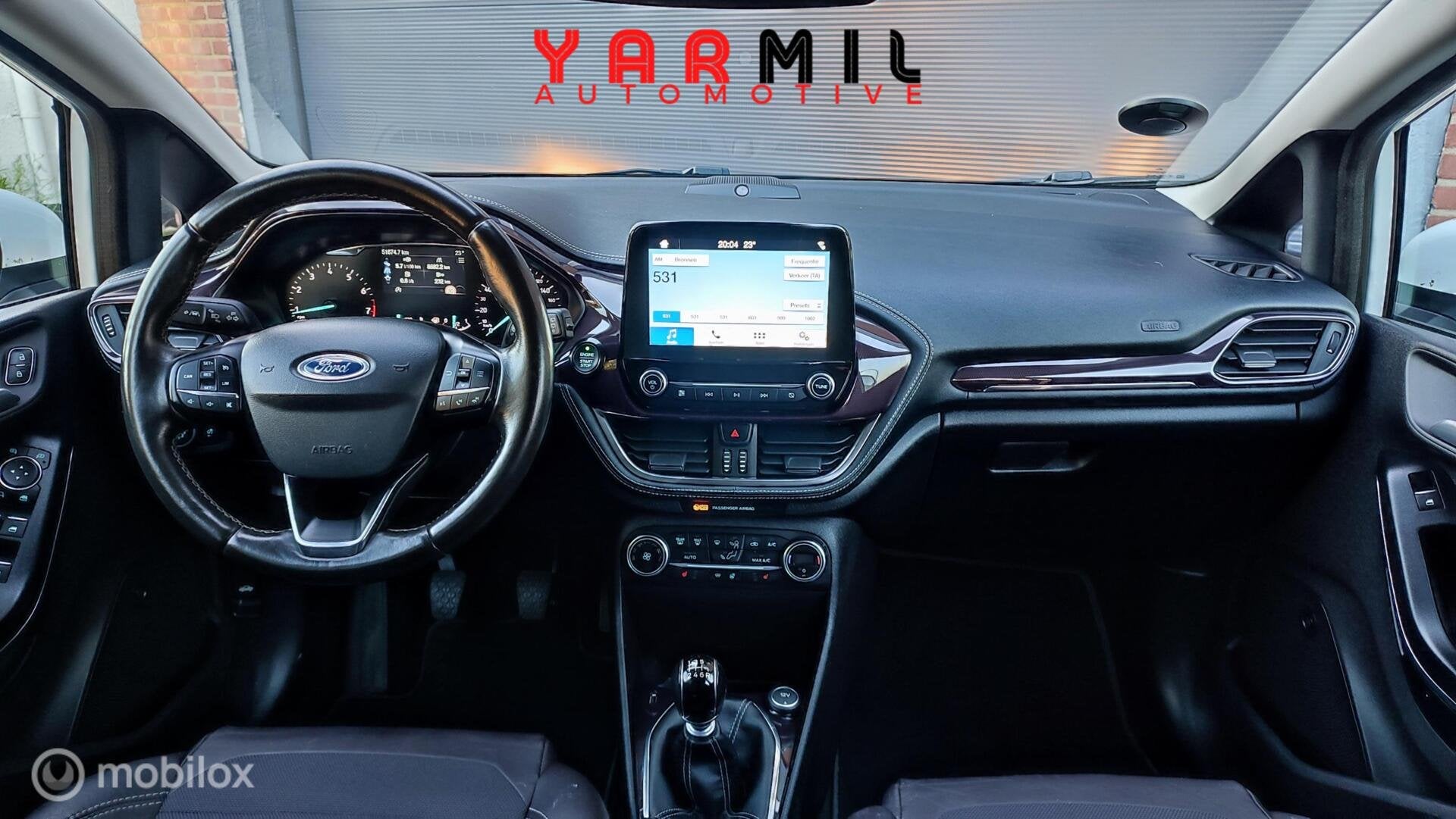 Ford Fiesta 1.0 EcoBoost Vignale TREKHAAK 5DRS NETTE WAGEN, Voorwielaandrijving, Gebruikt, Euro 6, 580 kg