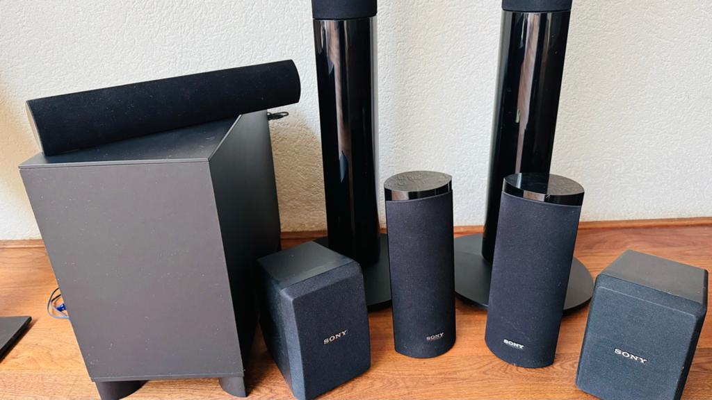 Sony Surround Sound Systeem - Prachtige Speakerset, Ophalen, Gebruikt, 60 tot 120 watt, Sony