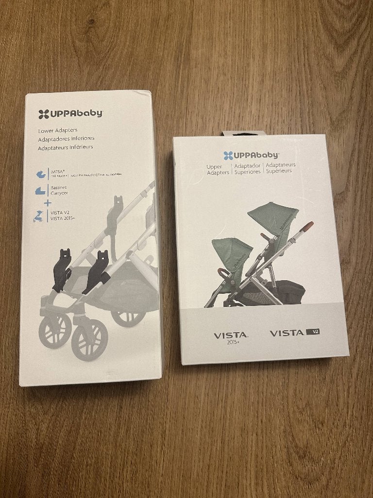 UPPAbaby Adapters (Lower + Upper) - Like New, Ophalen, Nieuw