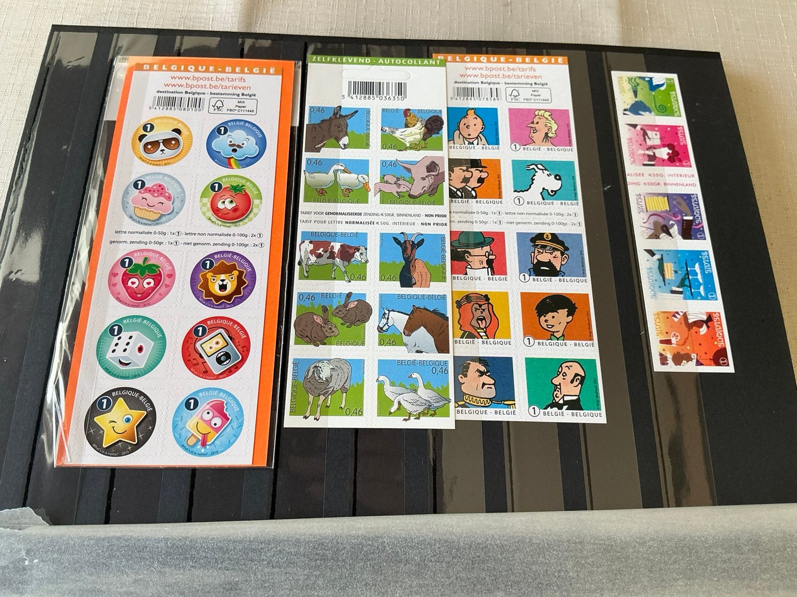 Foto 7 van België boekjes en velletjes postfris