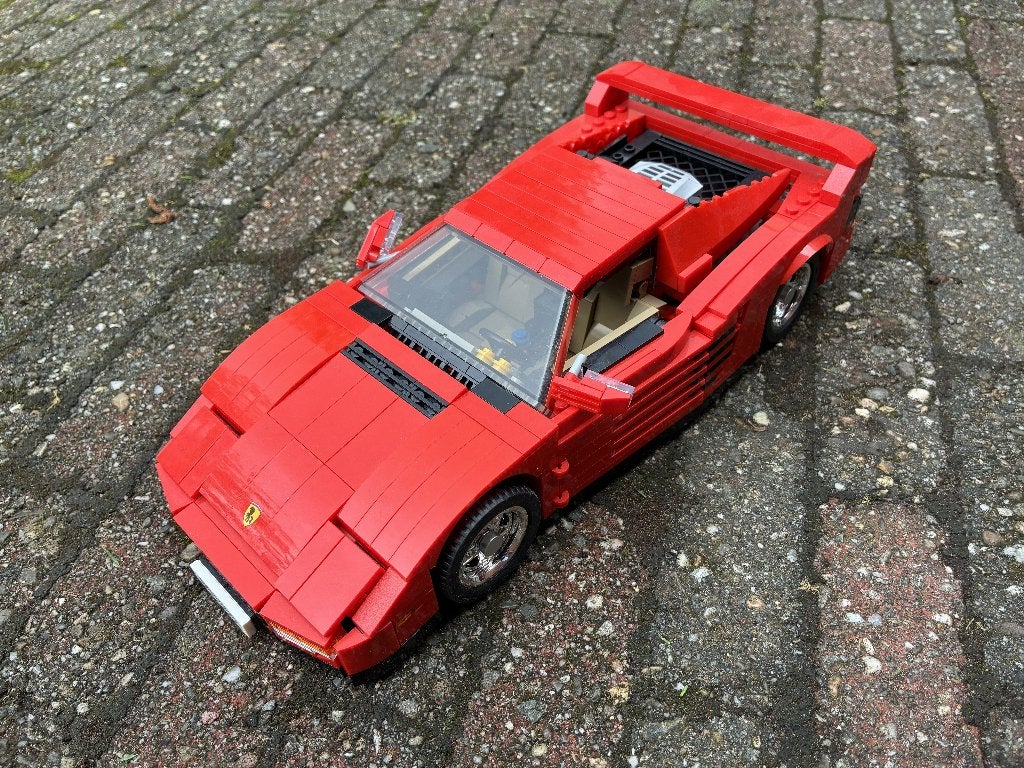 Sembo Ferrari 512TR bouwblokjes, Ophalen of Verzenden, Zo goed als nieuw, 1:9 t/m 1:12, Auto