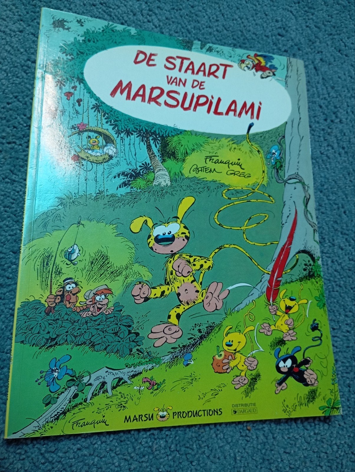 Strip Marsupilami izgst, Boeken, Eén stripboek, Ophalen of Verzenden, Zo goed als nieuw