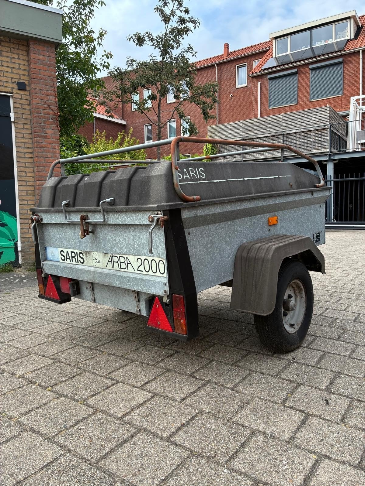 Saris Arba 2000 aanhanger bagagewagen, Ophalen, Gebruikt