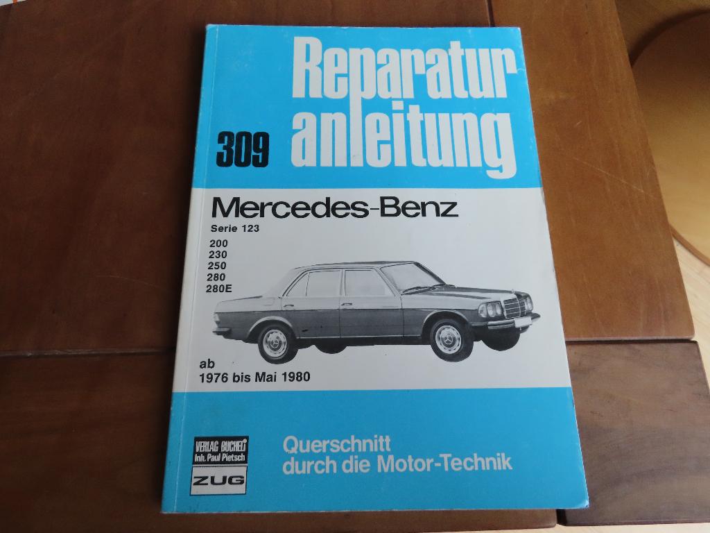 Vraagbaak Mercedes 200 230 250 280 280 E W123 1976-1980, Ophalen of Verzenden