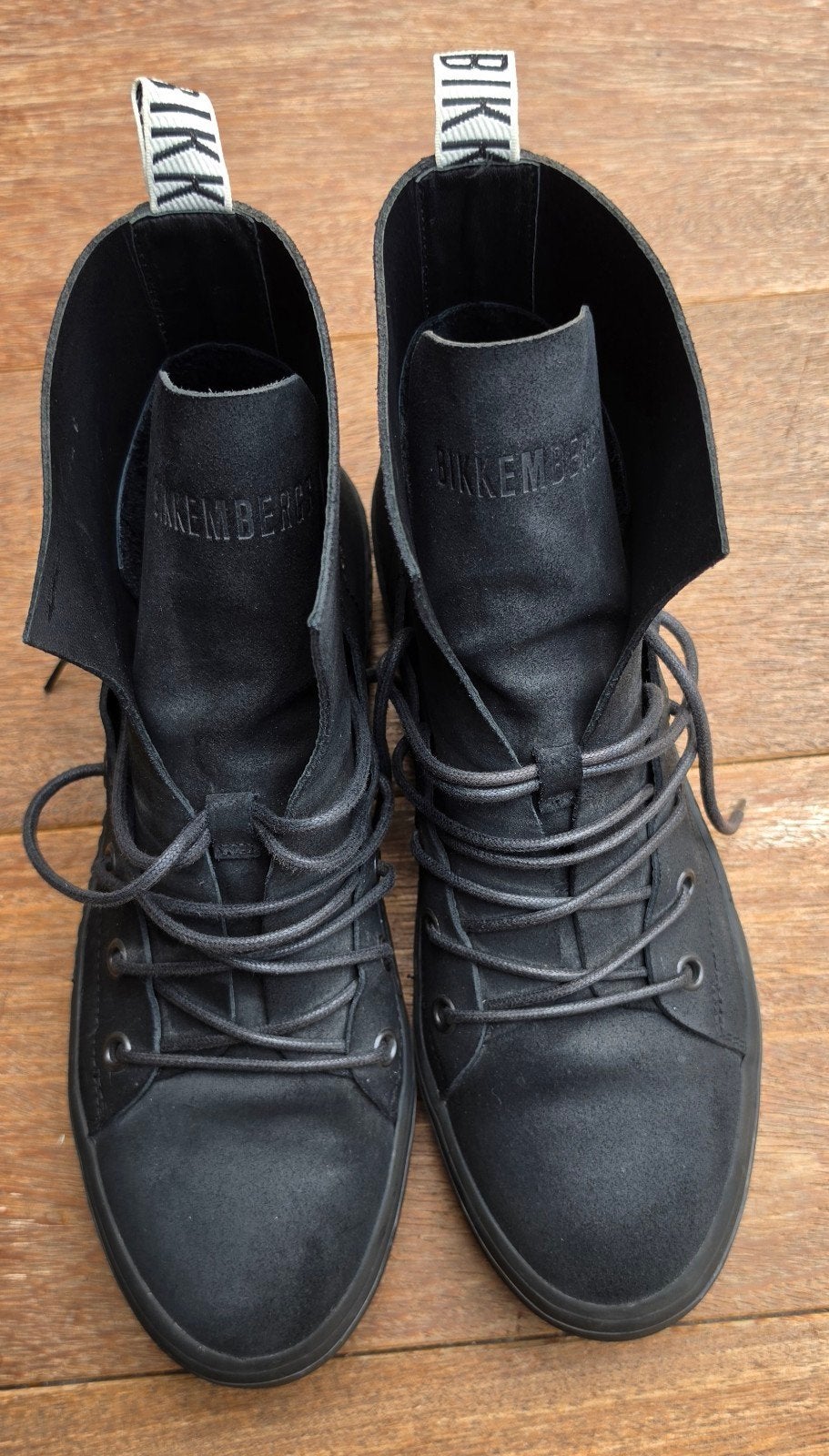 Bikkembergs Hoge Boots Maat 45 - Zwart, Zwart, Boots, Ophalen of Verzenden, Bikkembergs