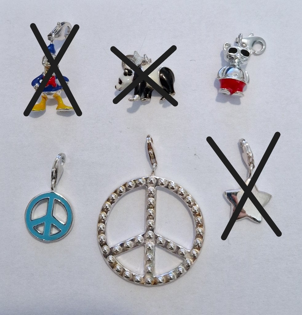 3x THOMAS SABO zilveren (925) bedels/ charms (mogen ook los), Zo goed als nieuw, 2 of 3 bedels, Zilver, Ophalen