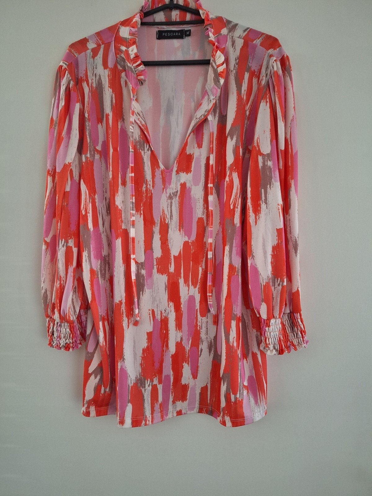 Kleurrijke Blouse., Ophalen of Verzenden, Zo goed als nieuw, Maat 46/48 (XL) of groter, Overige kleuren