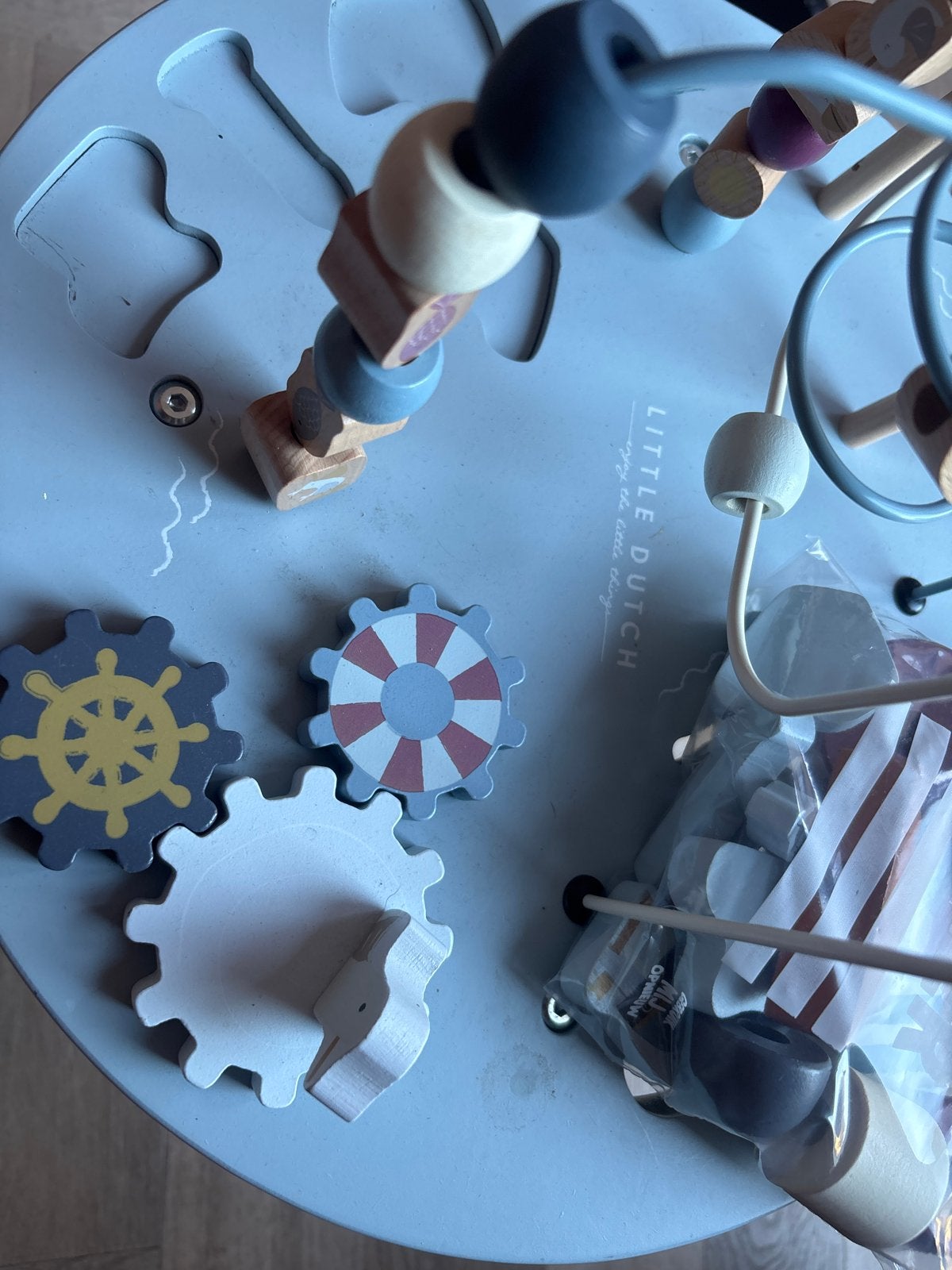 Little Dutch Houten Activiteitentafel Zee Thema, Kinderen en Baby's, Ophalen, Zo goed als nieuw, Overige typen