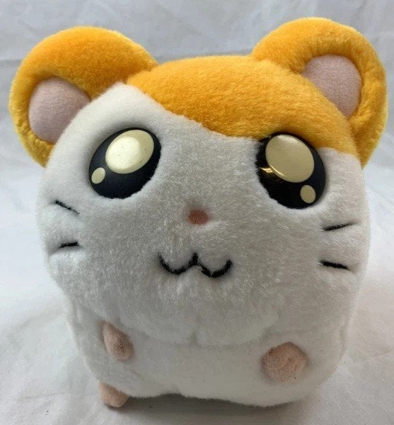 Hamtaro pluche dier Ham-Ham Hasbro 2002 hamster 15cm vintage, Coolsingel 104, 3011 AG Rotterdam, Netherlands, Oranje, Overige typen