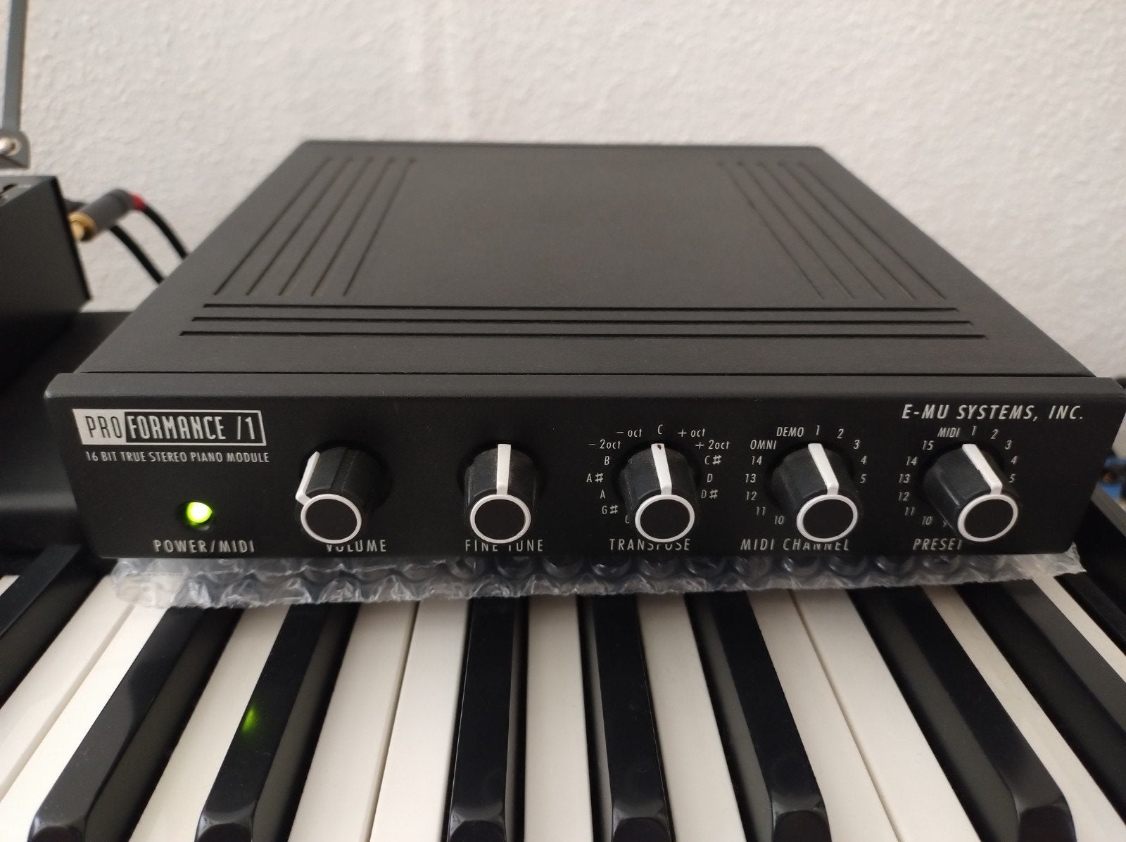 Sound module piano E-Mu, Ophalen of Verzenden, Gebruikt