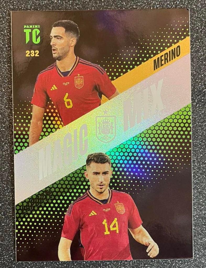 Panini Top Class 2024    MAGIC MIX   MERINO/LAPORTE   ESPAÑA, Verzenden, Zo goed als nieuw, Plaatje