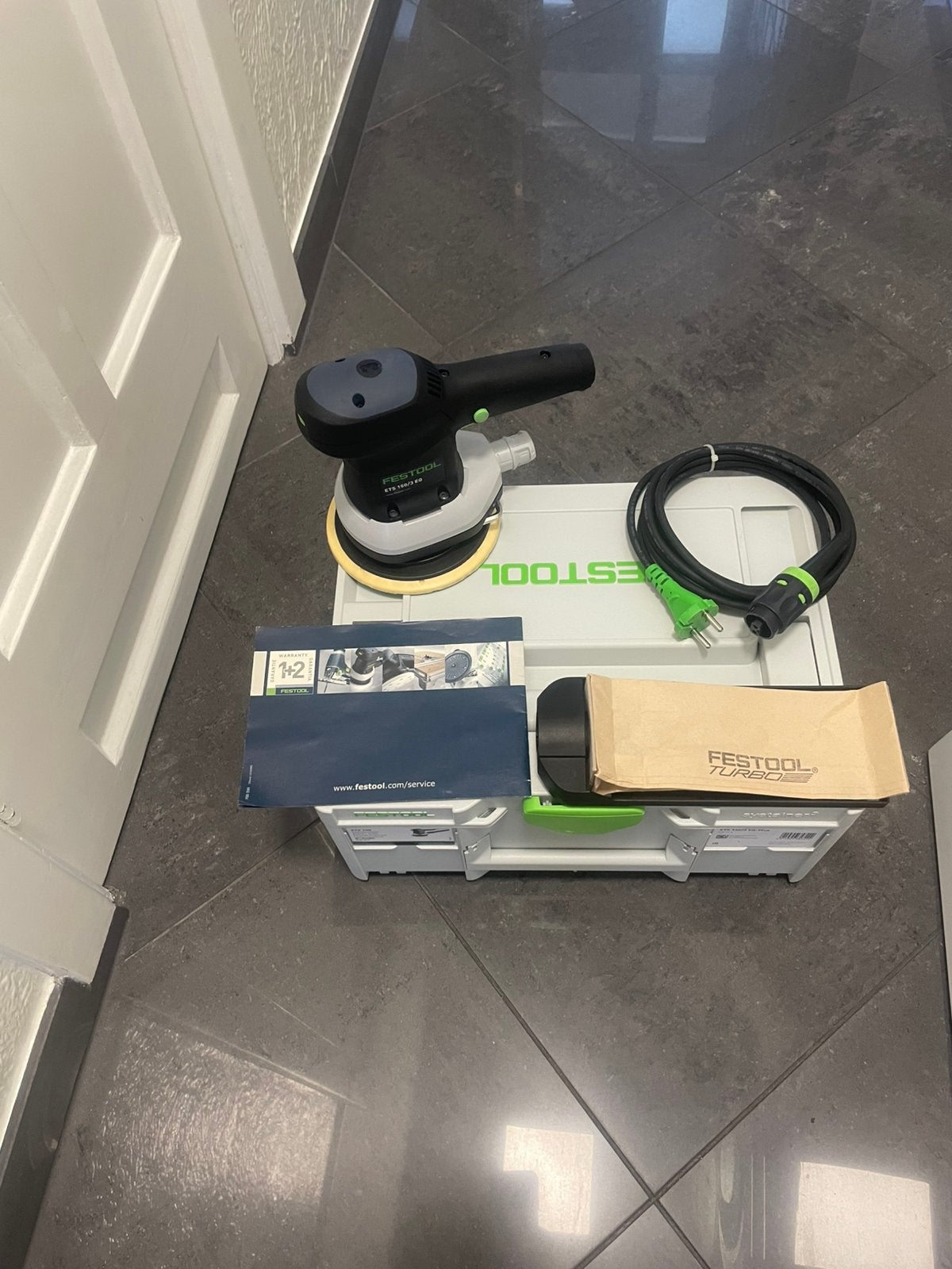 Festool ETS 150/3 EQ-Plus Excenterschuurmachine, Doe-het-zelf en Verbouw, Ophalen of Verzenden, Zo goed als nieuw, Minder dan 600 watt