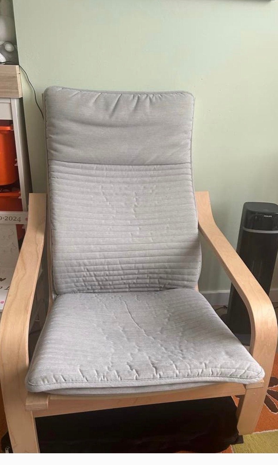 Comfortabele schommelstoel, Huis en Inrichting, Stoelen, Gebruikt, Overige kleuren, Ophalen of Verzenden, Eén