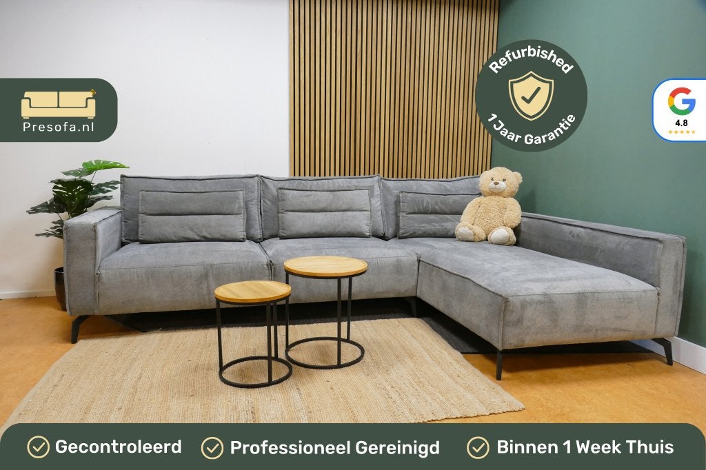Hoekbank Room 108 Grijs [Refurbished], 250 tot 300 cm, -, Room 108, -