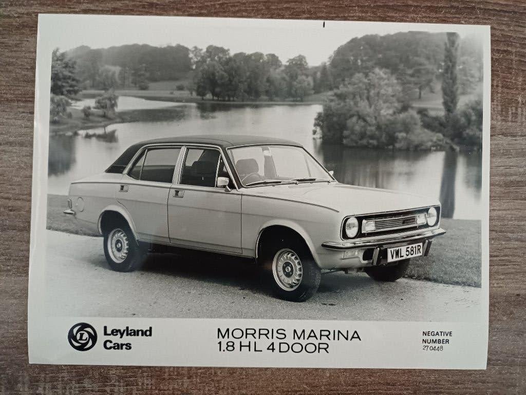 7x Morris Marina groot formaat persfoto's, Ophalen of Verzenden, Zo goed als nieuw, Overige merken
