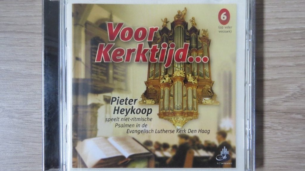 Cd orgel: Voor Kerktijd 6, Pieter Heykoop, ELK Den Haag, Ophalen of Verzenden, Zo goed als nieuw, Gospel