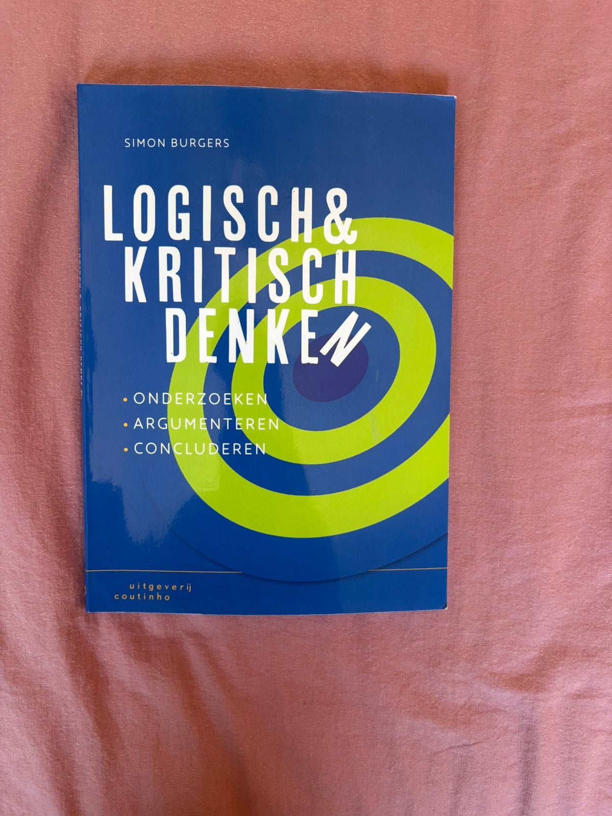 Simon Burgers - Logisch en kritisch denken, Simon Burgers, Sociale wetenschap, Ophalen of Verzenden, Zo goed als nieuw